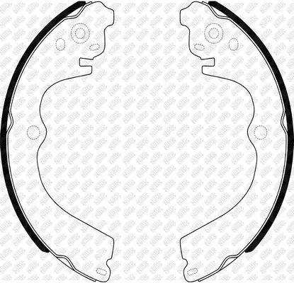 Brake Shoe Set (FN7747)