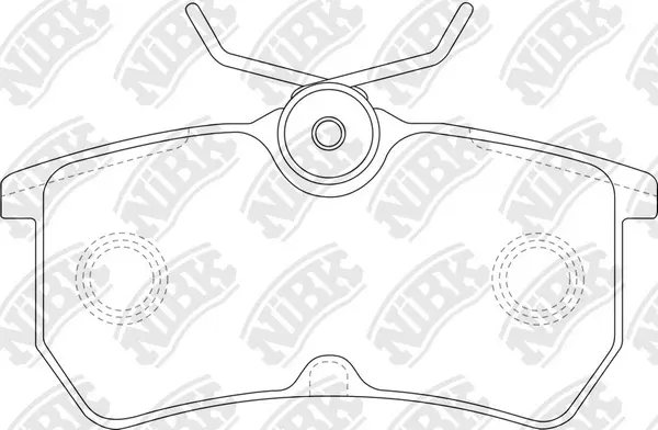 Brake Pad Set, disc brake (PN0120)