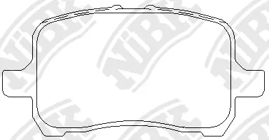 Brake Pad Set, disc brake (PN0583)