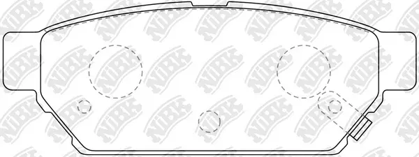 Brake Pad Set, disc brake (PN3314)