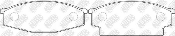 Brake Pad Set, disc brake (PN2078)