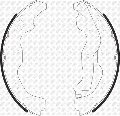 Brake Shoe Set (FN0634)