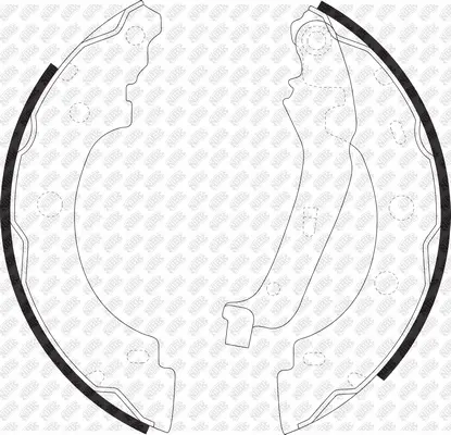 Brake Shoe Set (FN0597)