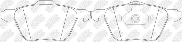 Brake Pad Set, disc brake (PN0224)