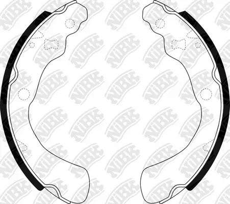 Brake Shoe Set (FN5528)