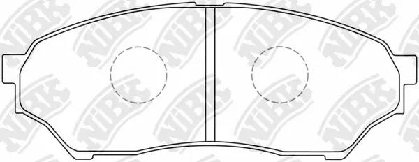 Brake Pad Set, disc brake (PN3417)