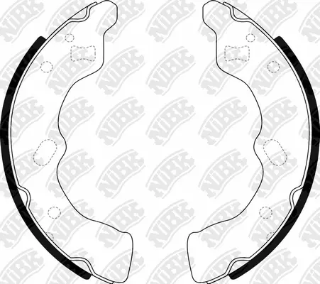 Brake Shoe Set (FN3387)