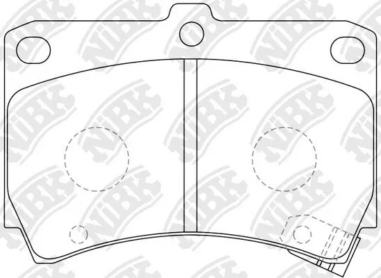 Brake Pad Set, disc brake (PN5232)