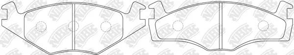 Brake Pad Set, disc brake (PN2121)