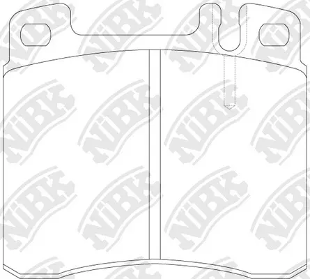 Brake Pad Set, disc brake (PN0285)