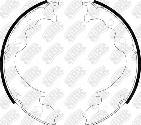 Brake Shoe Set (FN3348)