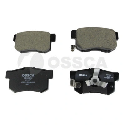 Brake Pad Set, disc brake (29167)