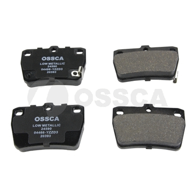 Brake Pad Set, disc brake (24590)
