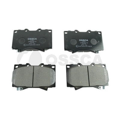 Brake Pad Set, disc brake (21881)