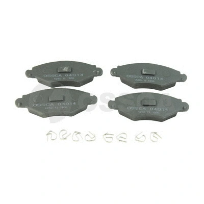 Brake Pad Set, disc brake (04014)