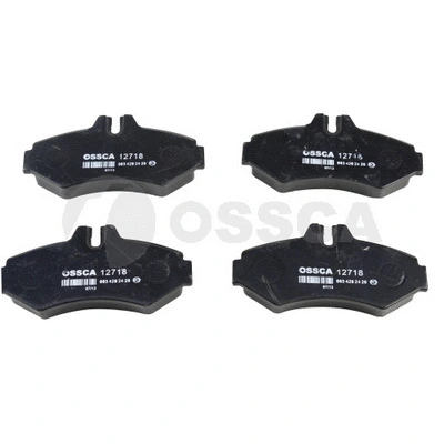 Brake Pad Set, disc brake (12718)