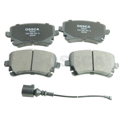 Brake Pad Set, disc brake (09435)
