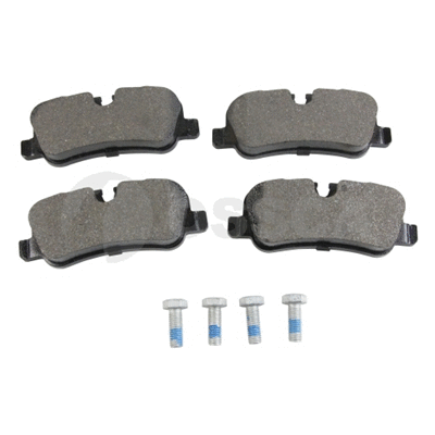 Brake Pad Set, disc brake (16776)