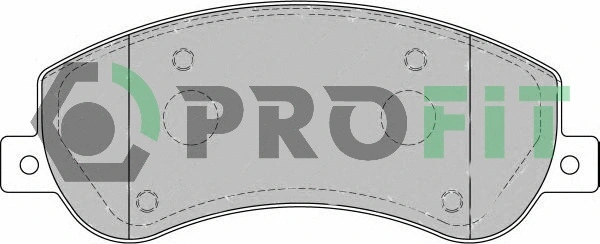 Brake Pad Set, disc brake (5000-1928)