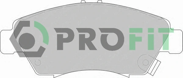 Brake Pad Set, disc brake (5000-0776)
