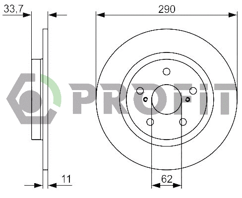 Brake Disc (5010-1755)