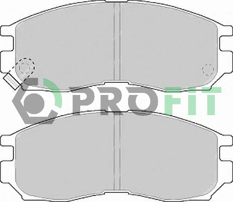 Brake Pad Set, disc brake (5000-0764)
