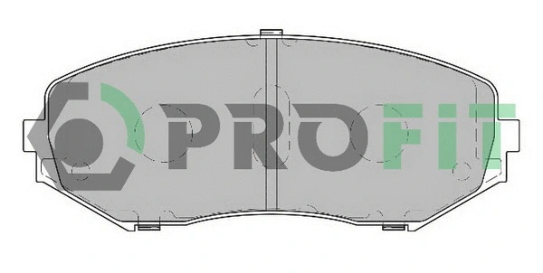 Brake Pad Set, disc brake (5000-2017)