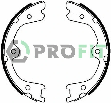 Brake Shoe Set (5001-4030)