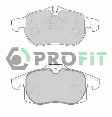 Brake Pad Set, disc brake (5000-1520)