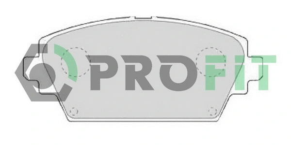 Brake Pad Set, disc brake (5000-1580)