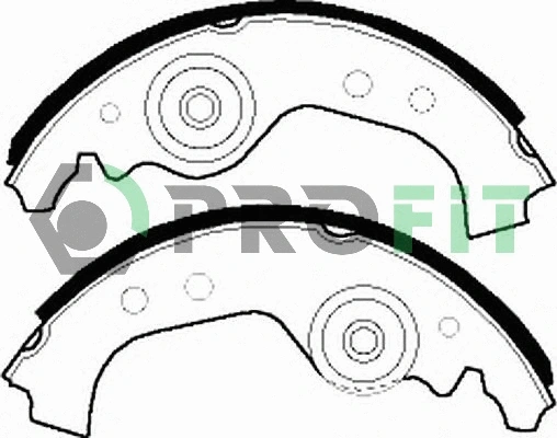 Brake Shoe Set (5001-0027)