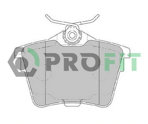 Brake Pad Set, disc brake (5000-1727)