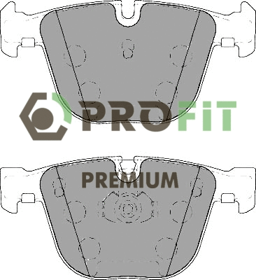 Brake Pad Set, disc brake (5005-1672)