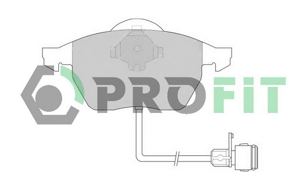 Brake Pad Set, disc brake (5000-0590)