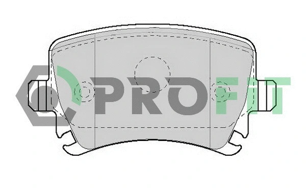 Brake Pad Set, disc brake (5000-1636 C)