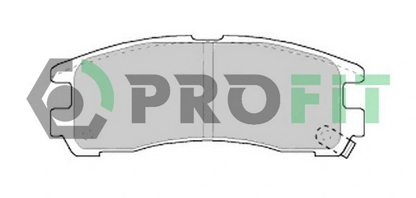 Brake Pad Set, disc brake (5000-0803)