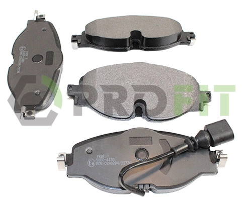 Brake Pad Set, disc brake (5000-4433)