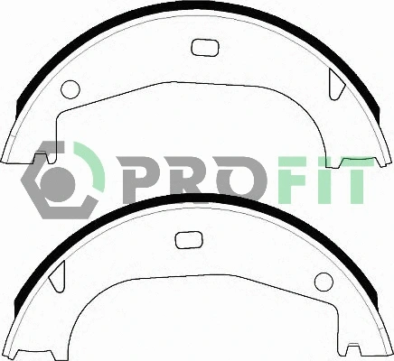 Brake Shoe Set (5001-0546)