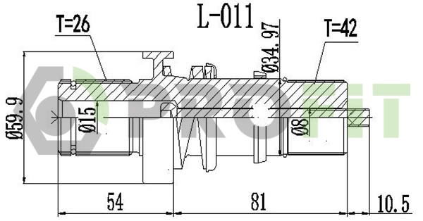 Drive Shaft (2730-3015)
