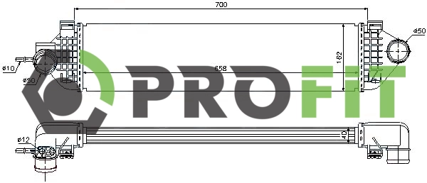Charge Air Cooler (1780-0166)