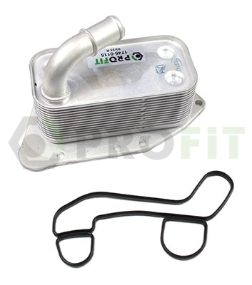 Oil Cooler, engine oil (1745-0115)