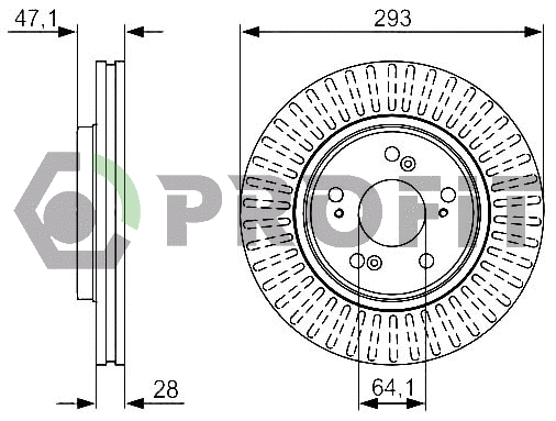 Brake Disc (5010-1820)