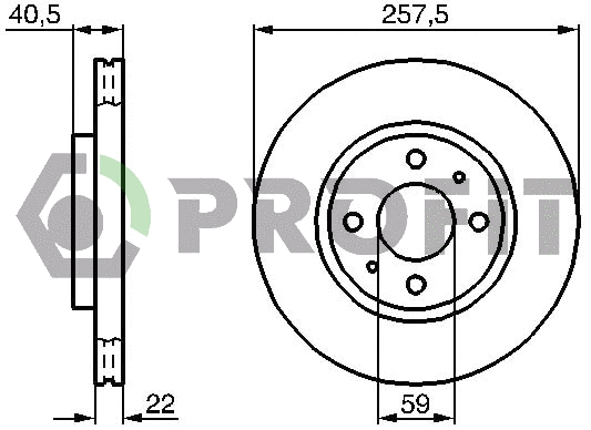 Brake Disc (5010-0762)