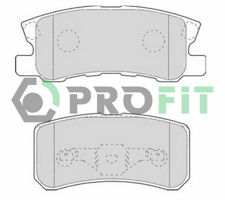 Brake Pad Set, disc brake (5000-1604)