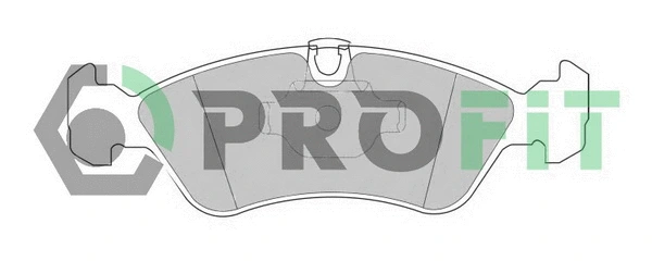 Brake Pad Set, disc brake (5000-1067)