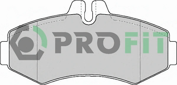 Brake Pad Set, disc brake (5000-1304)