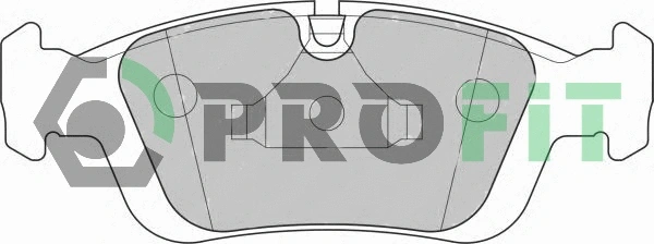 Brake Pad Set, disc brake (5000-1300 C)