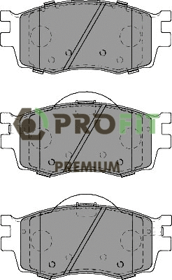 Brake Pad Set, disc brake (5005-1905)
