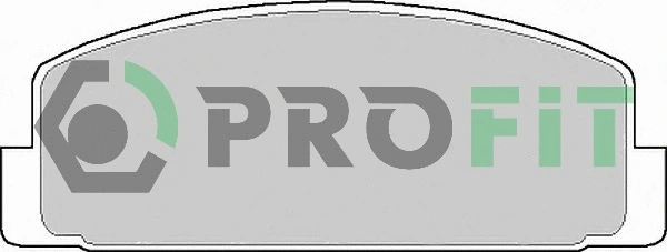 Brake Pad Set, disc brake (5000-0372)