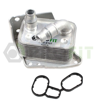 Oil Cooler, engine oil (1745-0107)